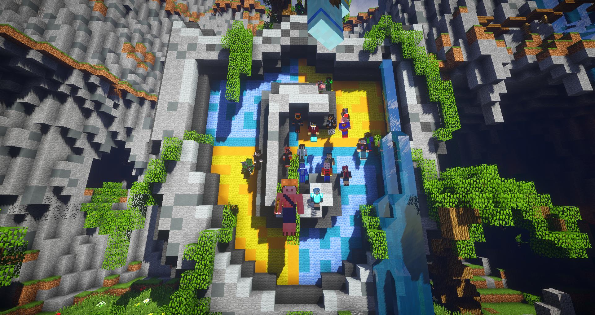 Image of the CubeKrowd shield in the Creative spawn.